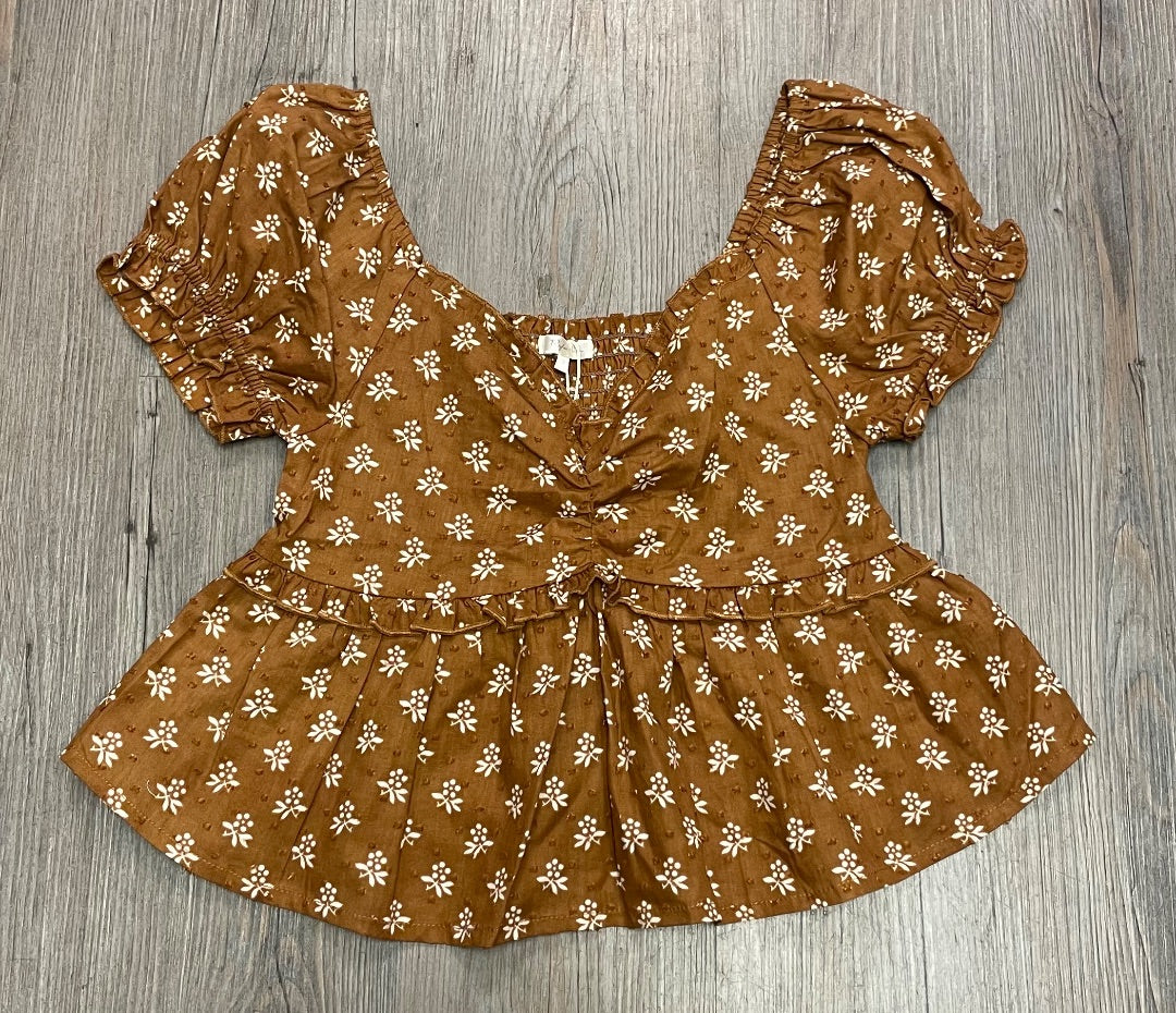 Golden Fleur Rylee+ Cru Jubilee Top, 12Y