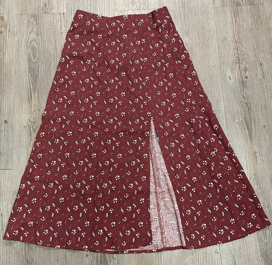 Harvest Berry Rylee+ Cru Midi Skirt, 12Y