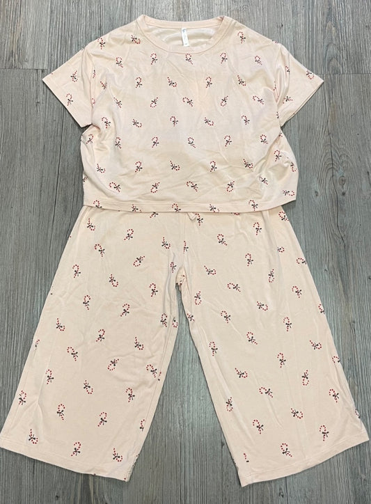 Candy Cane Petal Rylee + Cru Ruthie Set, 4-5Y