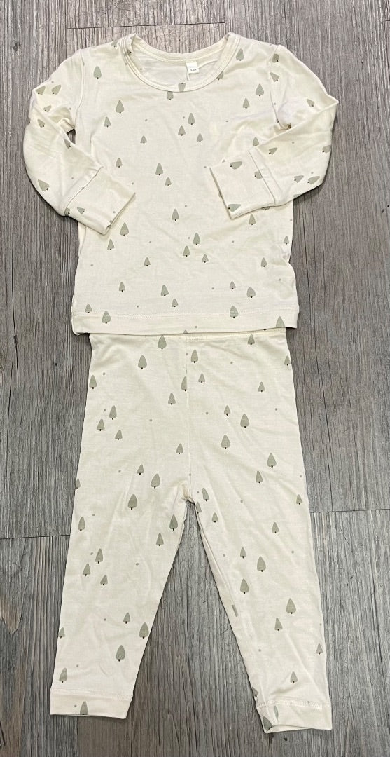 Trees Quincy Mae Bamboo PJ Set, 3-6M