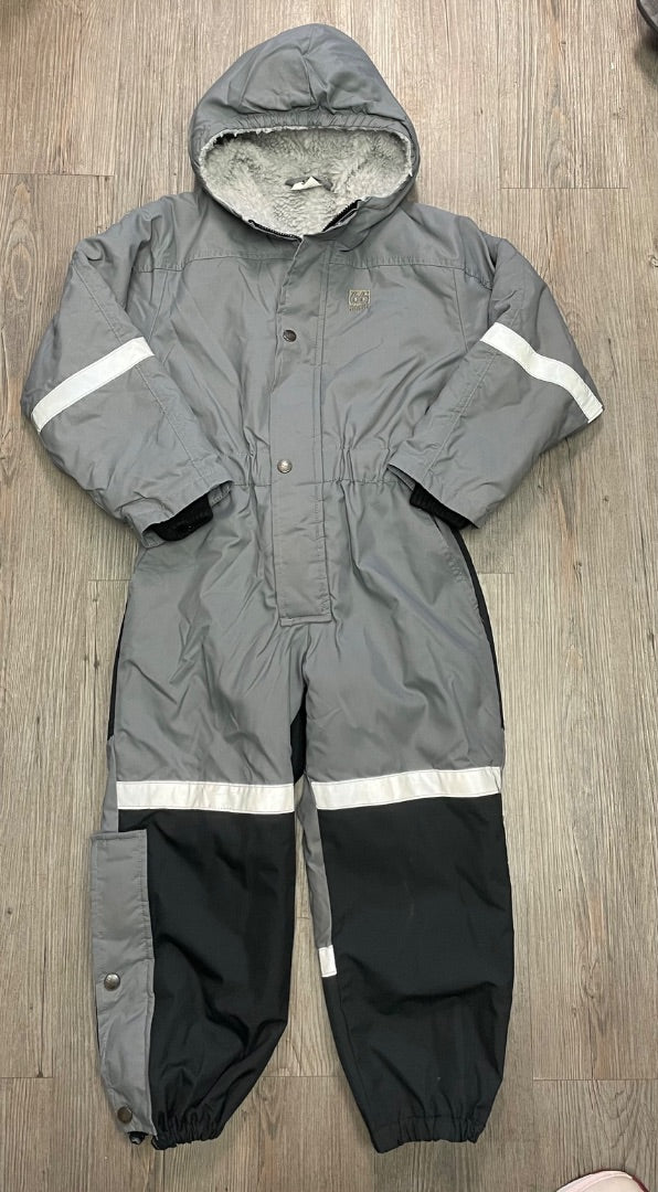 Grey 66 North Hooded Snowsuit, 4Y