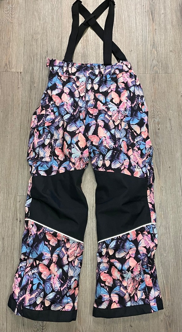 Butterfly Ripzone Snow Pants With Suspender, 10Y