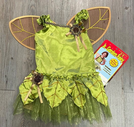Lime Green Garden Fairy Costume