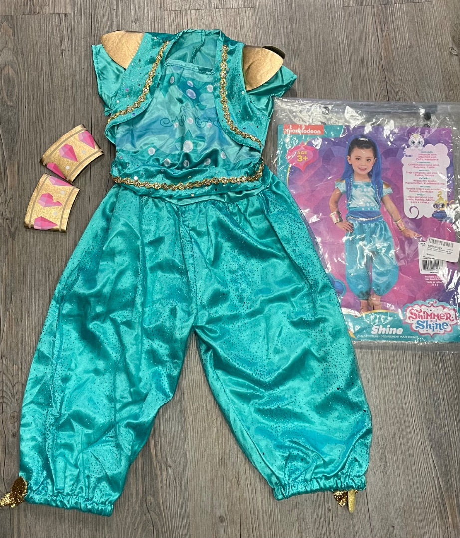 White Nickelodeon Shimmer And Shine Costume, 3Y