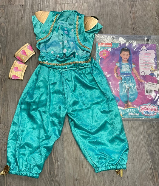 White Nickelodeon Shimmer And Shine Costume, 3Y