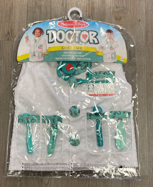 White Melissa And Doug Doctor Costume, 3-6Y