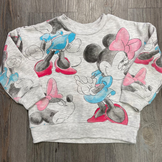 Multi Colour Disney Junior Minnie Pullover Top, 3Y