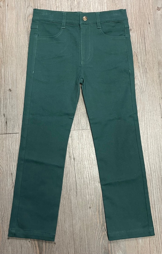 Green Appaman Soft Stretch Jeans, 6Y