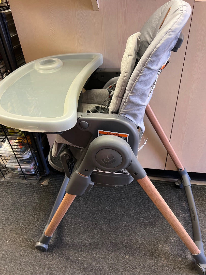 Classic Graphite Maxi-Cosi Minla 6 in 1 High Chair, 0-6Y