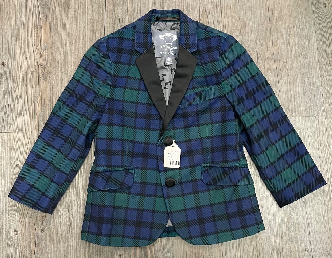 Plaid Appaman Blazer, 3Y
