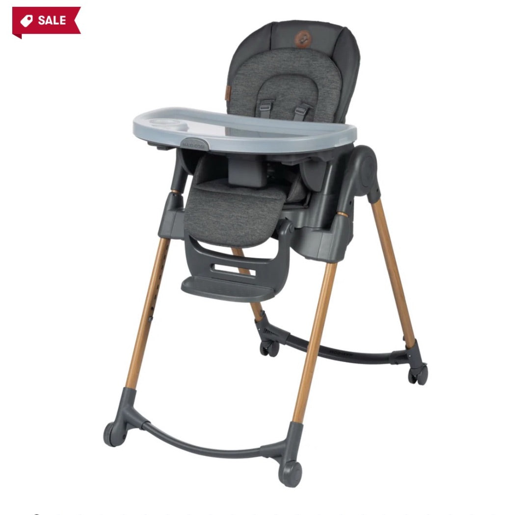 Classic Graphite Maxi-Cosi Minla 6 in 1 High Chair, 0-6Y