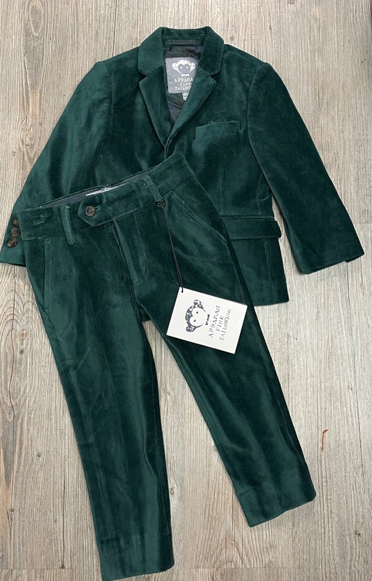 Green Appaman Blazer Set With Pants, 3Y