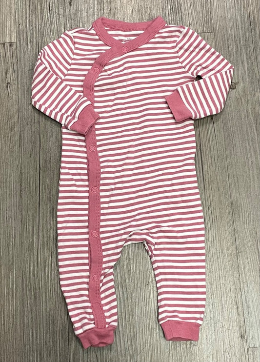 Pink Joe Fresh Pj Onesie, 3-6M