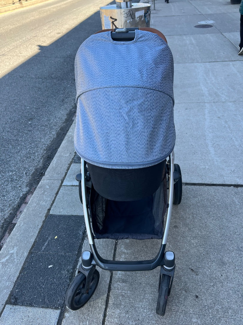 Blue Uppababy Single Vista Stroller, 0-4Y