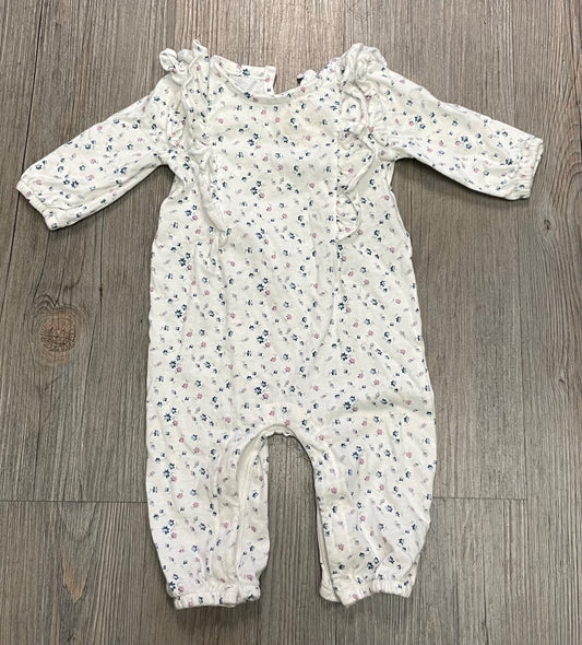 Floral Gap Pj Onesie, 0-3M