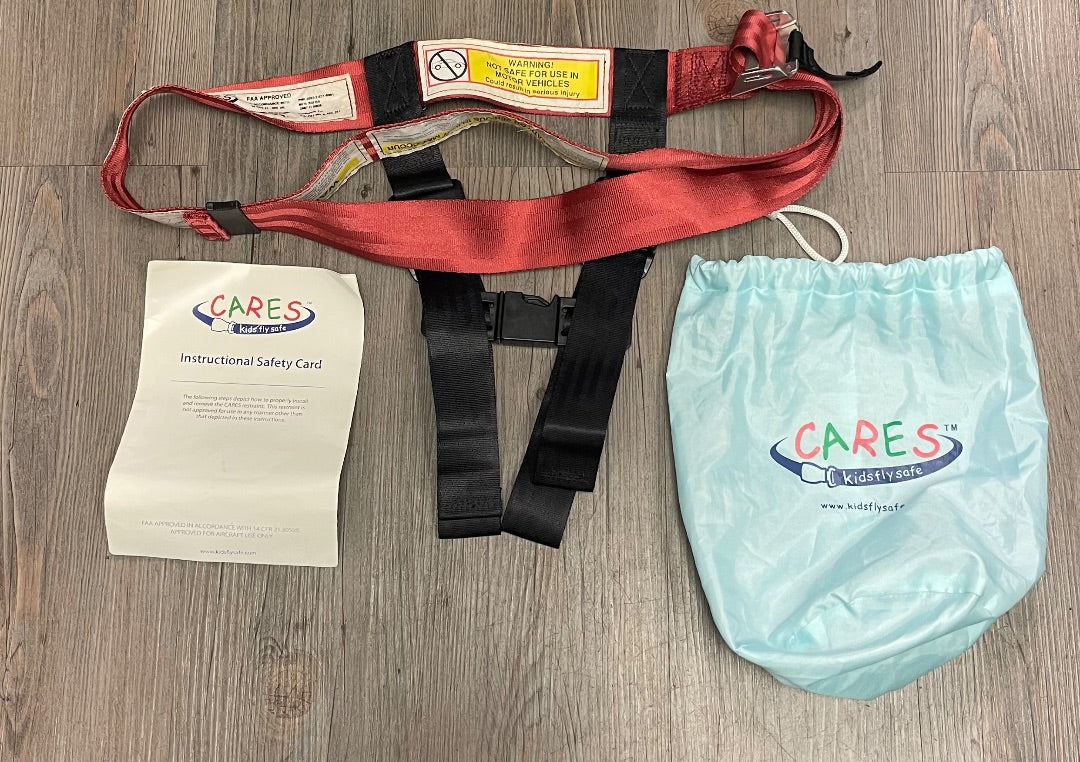 Red Cares - Kids Fly Safe Air Plane Kids Harness