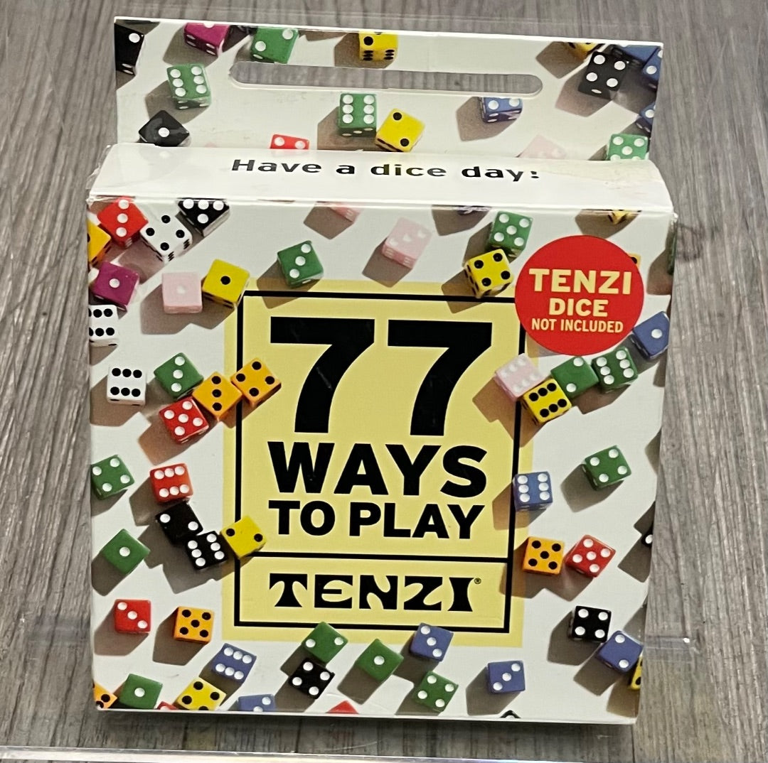77 Ways to Play Tenzi
