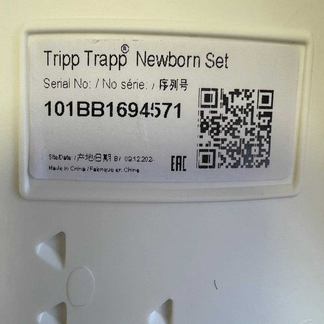 Grey Stokke Tripp Trapp Newborn Set, 0M+ - 20lbs