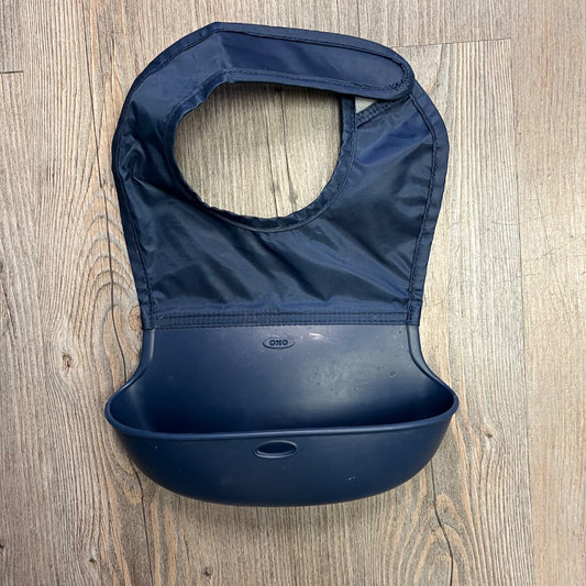 Blue OXO Baby Bib, Pre-owned