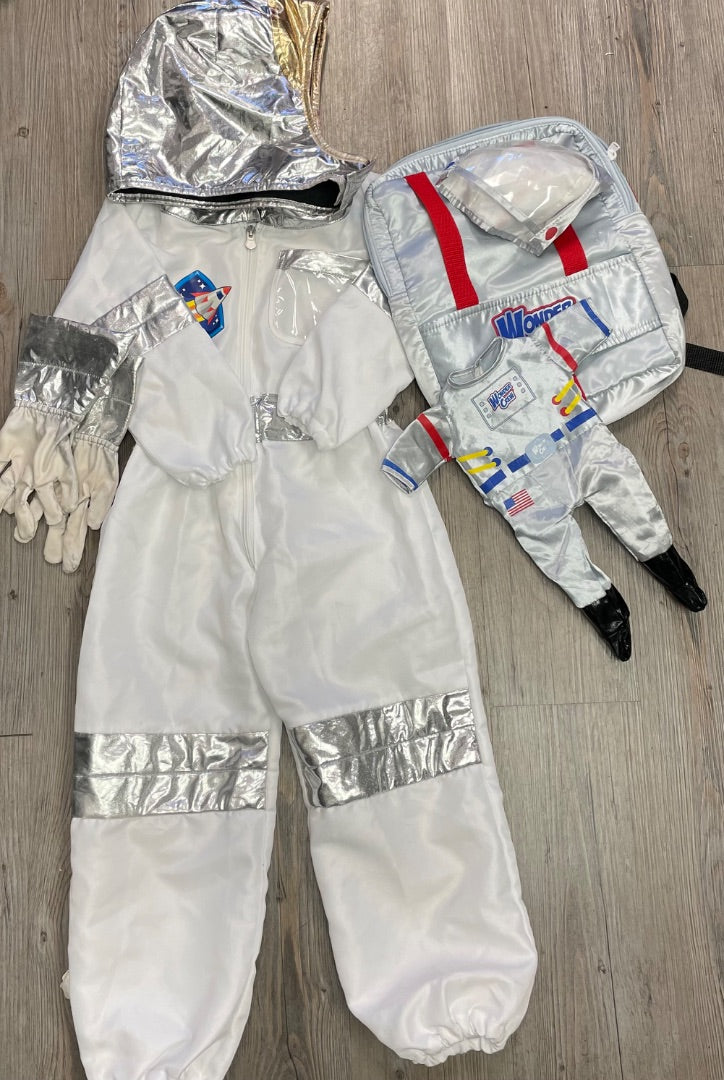 Silver M&D Astronaut Costume, 3-6Y