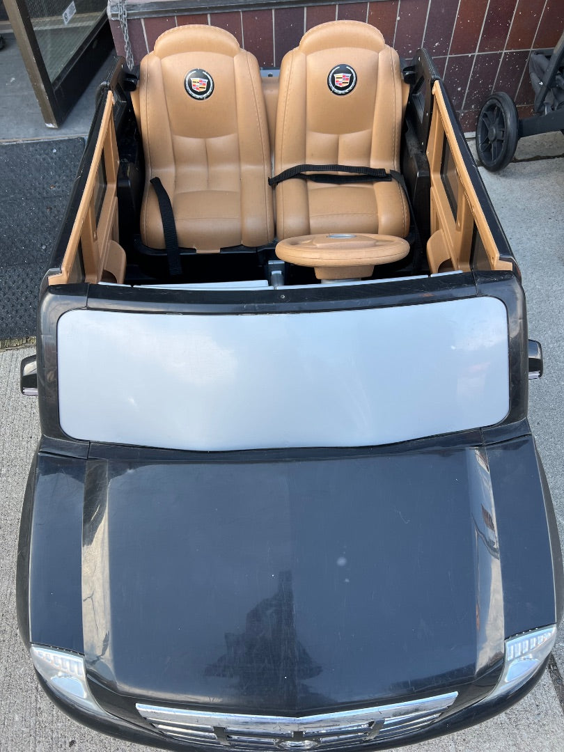 Black Fisher Price Power Wheels Cadillac Escalade, 3Y+