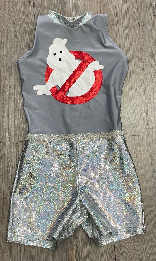 Grey,Silver  Ghostbuster Costume, 10-12Y