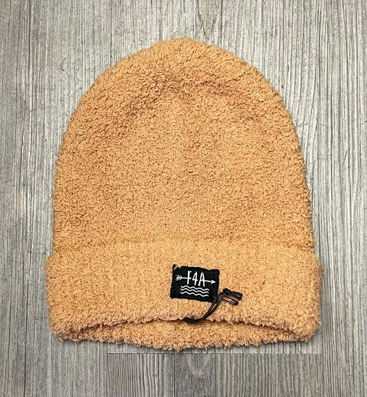 Brown F4A Tate Beanie, One Size