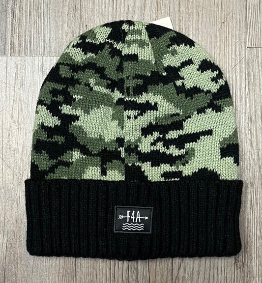 Camo F4A Canyon Knit Beanie, One Size