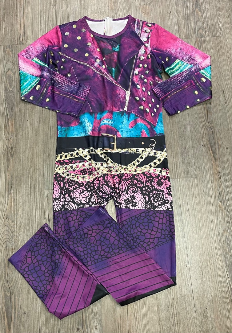 Multi Colour  Descendants Costume, 9-10Y