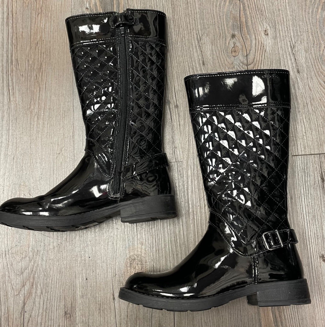 Black Geox Fall Boots, 1Y