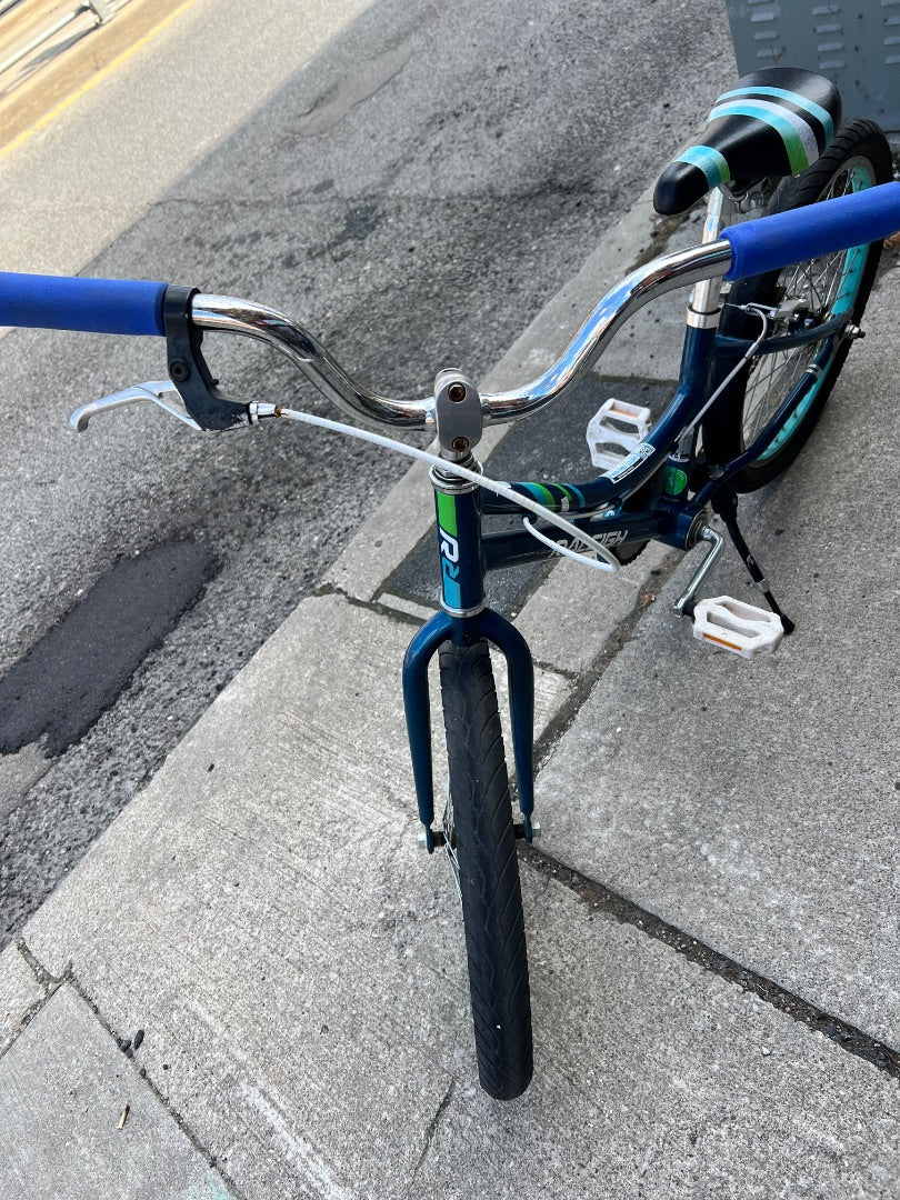 Blue Raleigh Jazzi Bike, 20 Inch