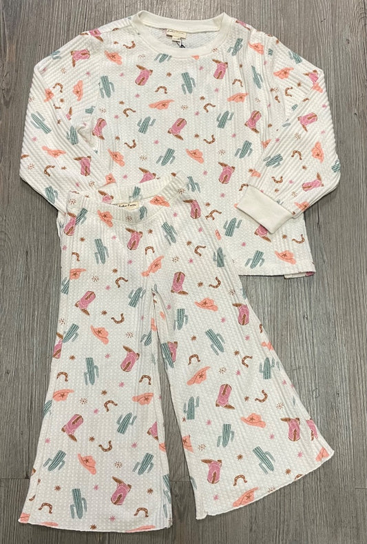 Ivory 2PC Clothing Set F4A 18-24M