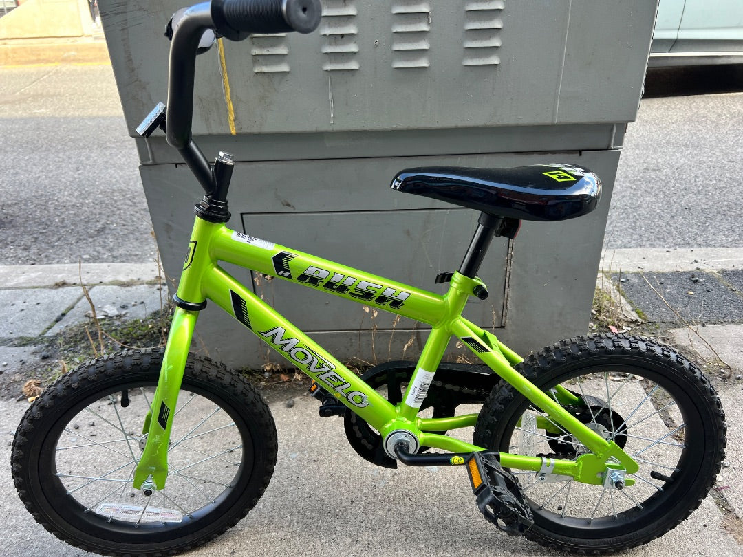 Green Razzle Movelo Bicycle, 14 Inch