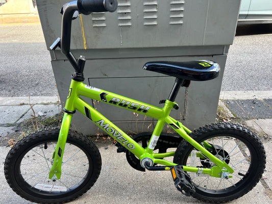 Green Razzle Movelo Bicycle, 14 Inch
