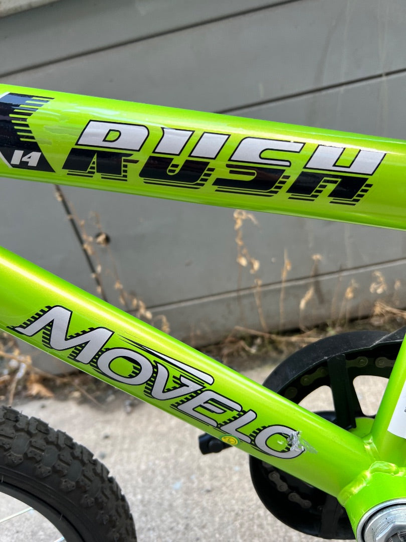 Green Razzle Movelo Bicycle, 14 Inch