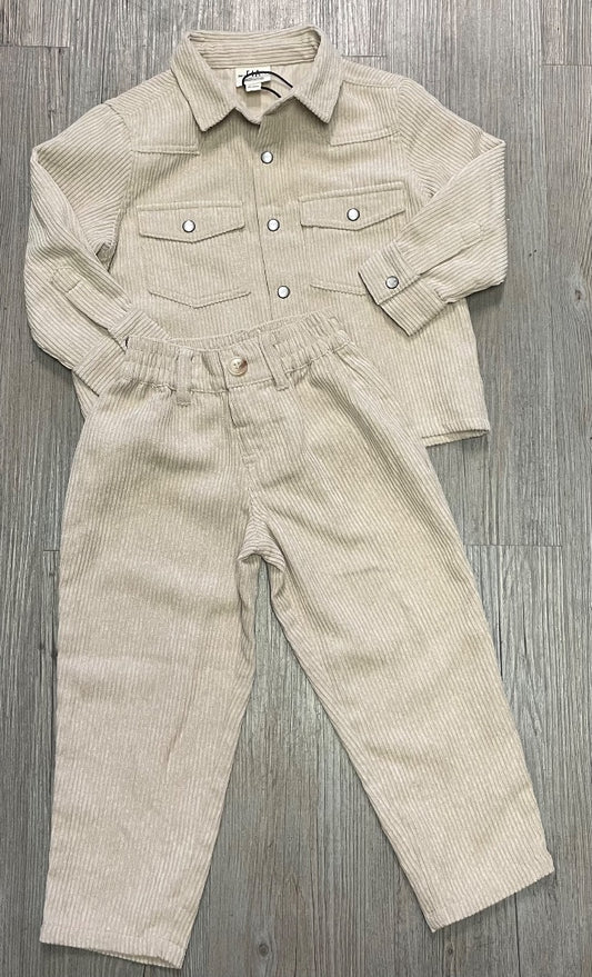 Birch F4A Corduroy 2pc Set, 18-24M