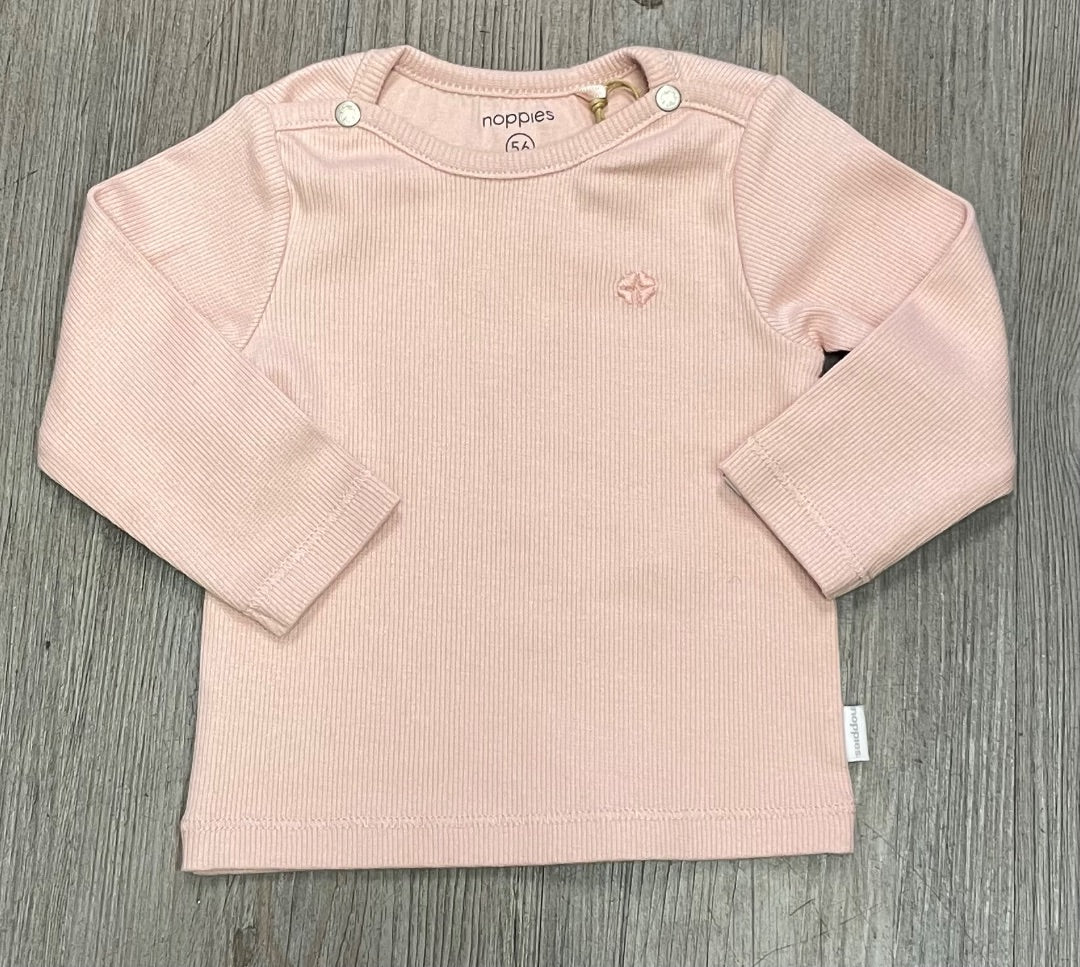 Dustyrose Noppies Long Sleeve Tee, Newborn
