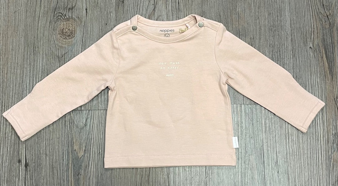 Dustyrose Noppies Long Sleeve Tee, Newborn