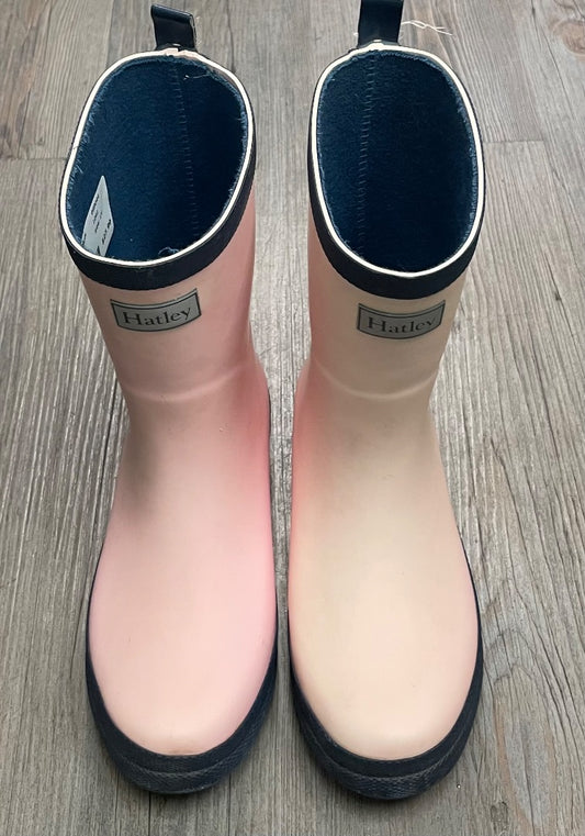 Litepink Hatley Rain Boots, 1Y