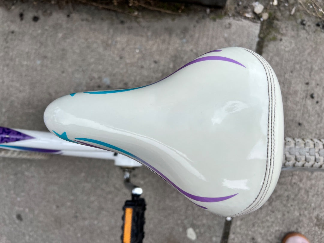 Purple  Teal Giant Bicycle, 16 Inch