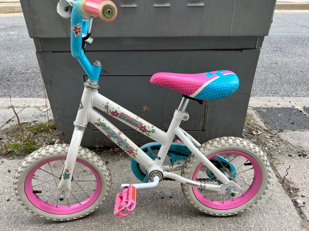 Pink Huffy Sea Star Bicycle, 12 Inch