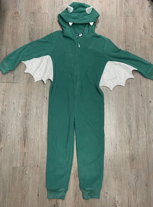 Green Old Navy Dragon Costume, 6-7Y