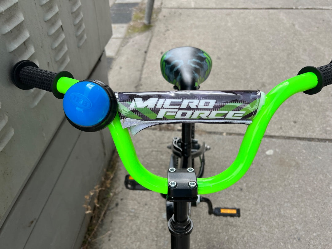 Blue Green BMX Micro Force Bicycle, 12 Inch