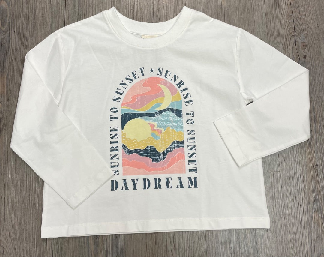 Ivory F4A Day Dream Long Sleeves Tee, 6-7Y