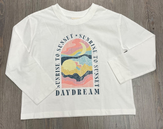 Ivory F4A Day Dream Long Sleeves Tee, 6-7Y