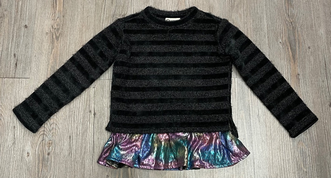 Black,Iridescent Appaman Tunic Top, 3Y