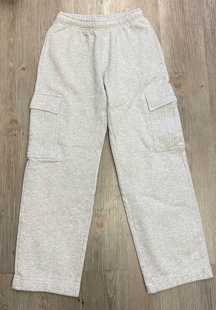 Grey TNA Cozy Sweatfleece Mega Cargo, 2XS