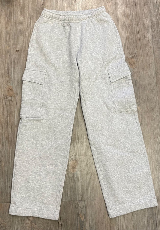 Grey TNA Cozy Sweatfleece Mega Cargo, 2XS