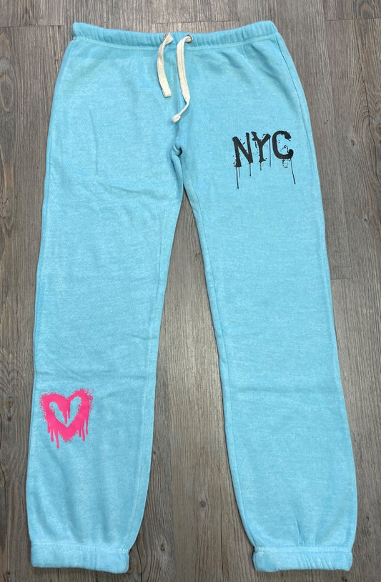 Blue  NYC Jogger Pants, 10Y