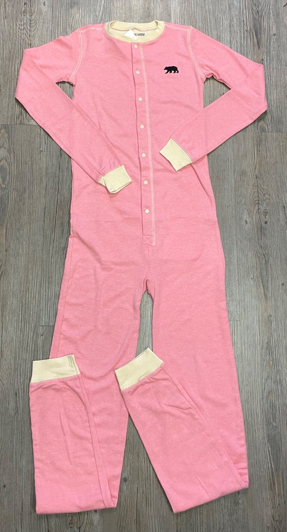 Pink Little Blue House PJ Onesie Long Sleeve, 12Y